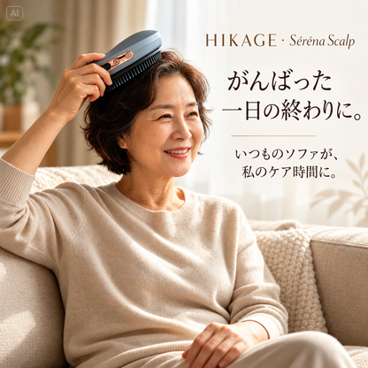 Séréna Scalpを自宅で使うイメージ